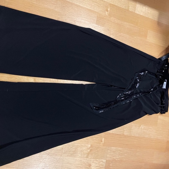 Joseph Ribkoff Size 8 Black pants Wide - Picture 1 of 5